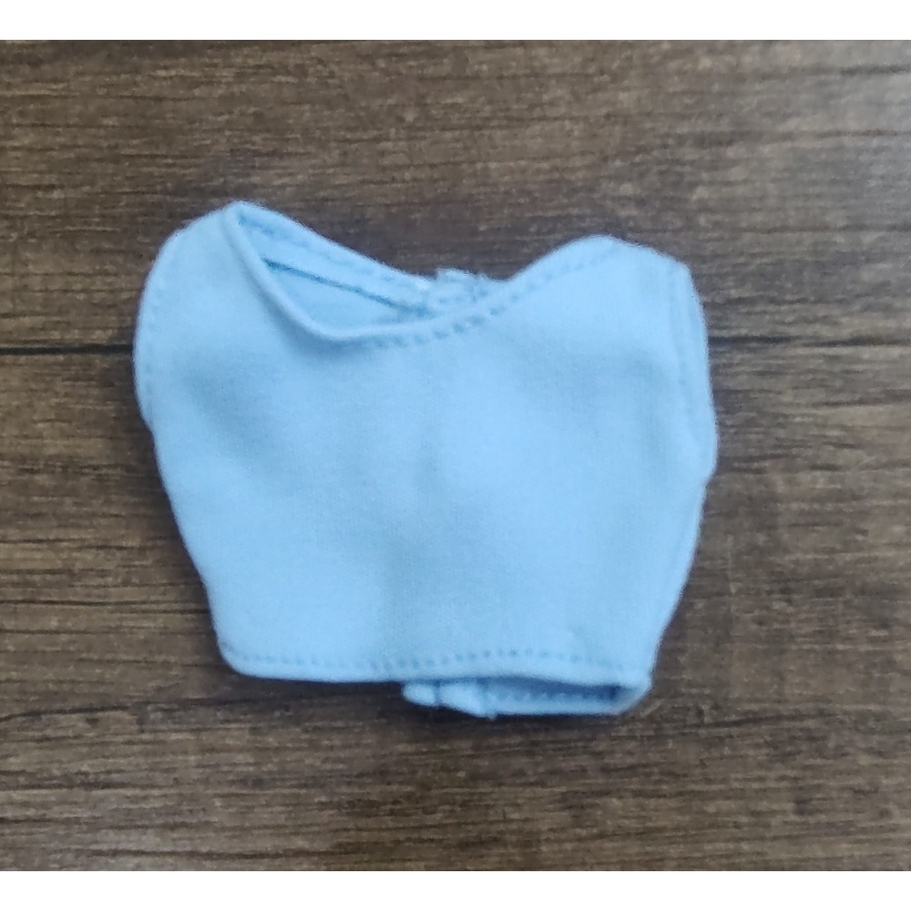 Barbie Mattel Doll Light Blue Crop Tank Top Z33